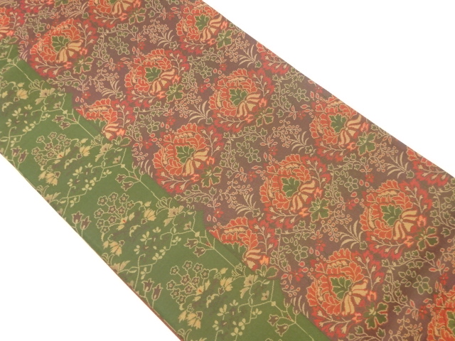 JAPANESE FUKURO OBI / WOVEN PLANTS